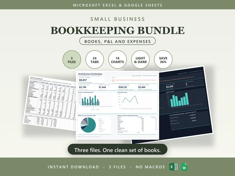 Bookkeeping Starter Pack