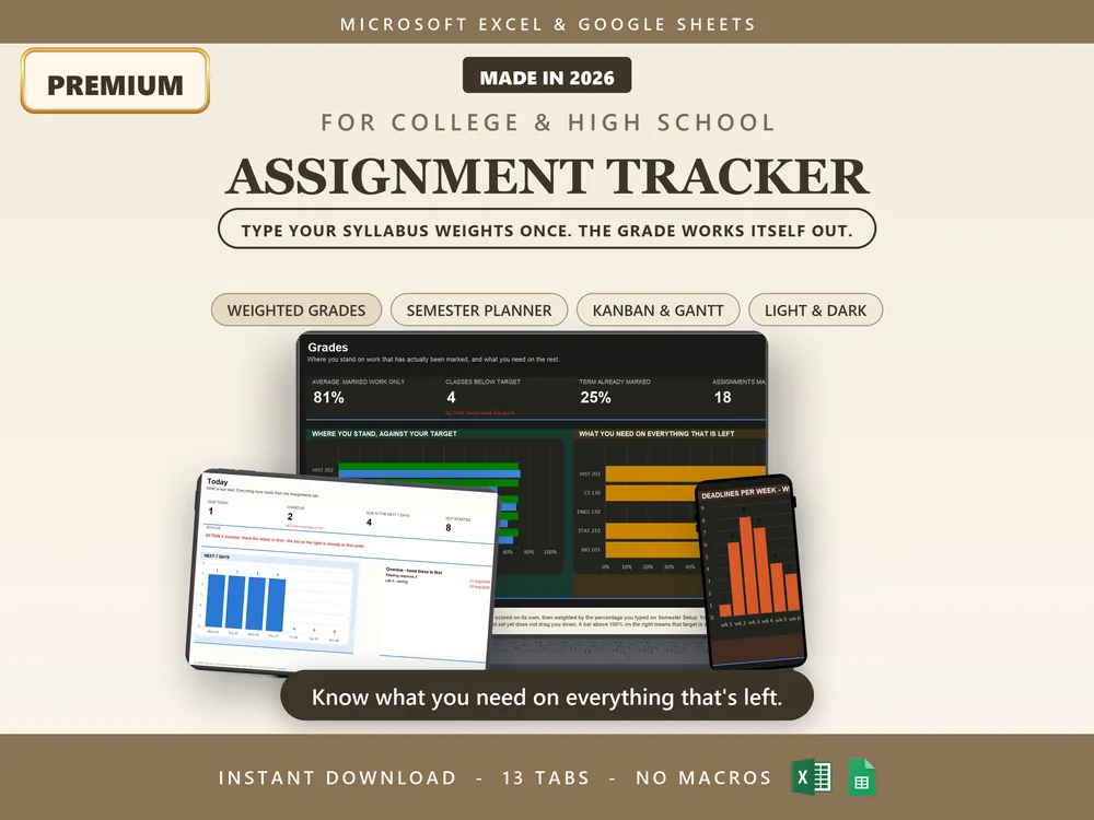 Student Assignment Tracker