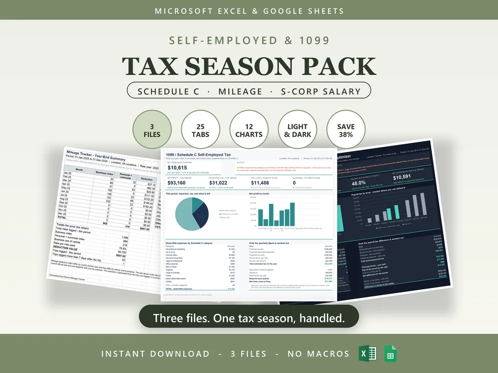 Tax Season Pack